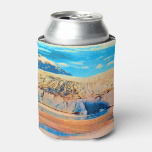 Vintage USA Alaska Mendenhall glacier Juneau Can Cooler