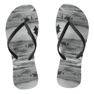 Vintage USA Alaska Mendenhall glacier Juneau Thongs