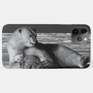 Vintage USA Alaska mother polar bear iPhone 11 Pro Max Case