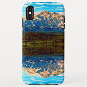 Vintage USA Alaska Mt Mckinley national park iPhone XS Max Case