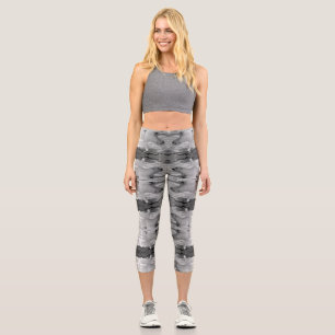 Vintage USA Alaska polar bear Capri Leggings