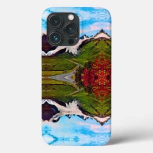 Vintage USA Alaska Worthington glacier summer iPhone 13 Pro Case