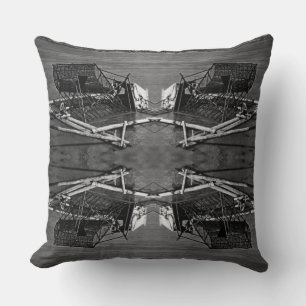 Vintage USA Alaska Yukon fish trap Beverage Coaste Cushion