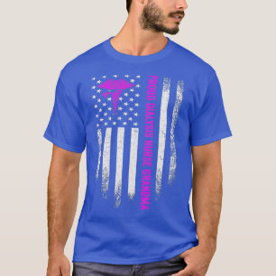 Vintage USA American Flag Proud Dialysis Nurse T-Shirt