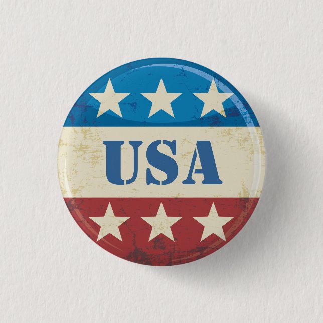 Vintage USA Button (Front)