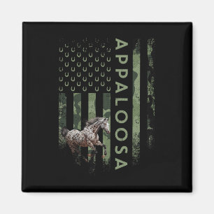 Vintage Usa Camouflage Appaloosa Horse1 Magnet