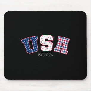 Vintage USA Est 1776 250 America Years 250th Mouse Pad
