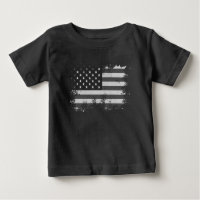 Vintage USA Flag Distressed 4th Of July Patriotic