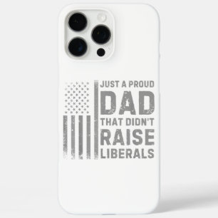 Vintage Usa Flag Just A Proud Dad That Didn't Rais iPhone 16 Pro Max Case