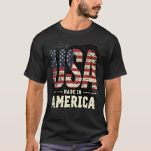 Vintage USA Made in America Distressed Graphic 