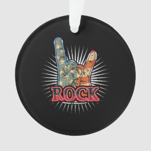 Vintage USA Rock - Band Concert Poster 70s 80s Ornament