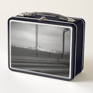 Vintage USA San Francisco Golden Gate Bridge Metal Lunch Box