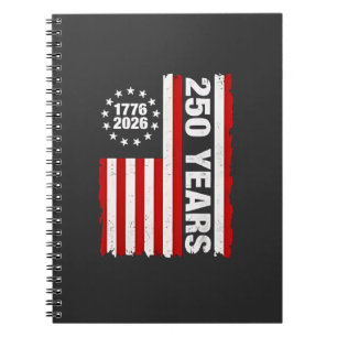 Vintage USA Semiquincentennial 250th Anniversary Notebook