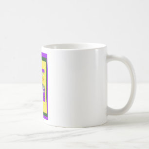 Vintage USA Stronger Together Abstract Art Print Coffee Mug