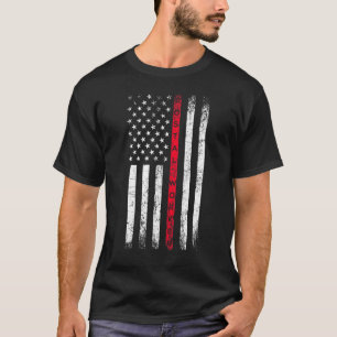 Vintage Usa Theme Mail Carrier Post Office Deliver T-Shirt