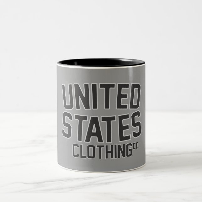Vintage USA Two-Tone Coffee Mug (Center)