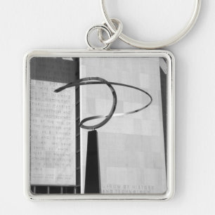 Vintage USA Washington History Technology Museum Key Ring