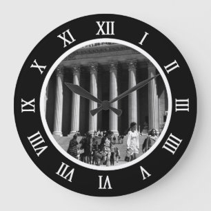 Vintage USA Washington Memorial Lincoln Ring Large Clock