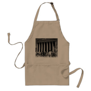 Vintage USA Washington Memorial Lincoln Standard Apron