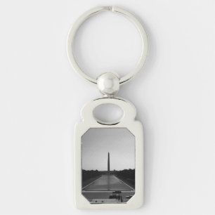 Vintage USA Washington Monument Key Ring