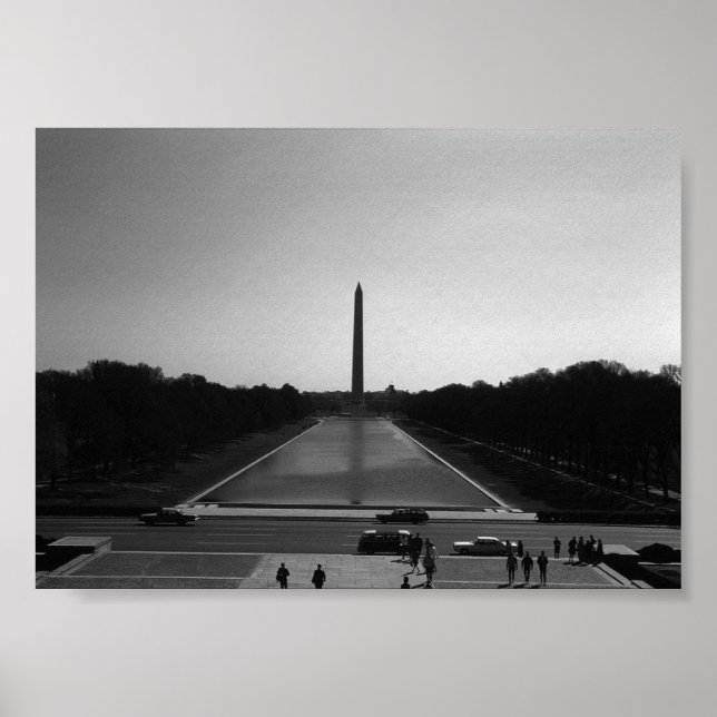 Vintage USA Washington Monument Poster (Front)