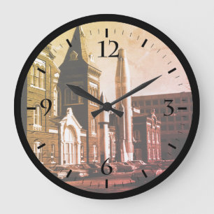 Vintage USA Washington National Air Space Museum C Large Clock