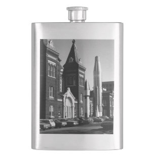 Vintage USA Washington National Air Space Museum Hip Flask