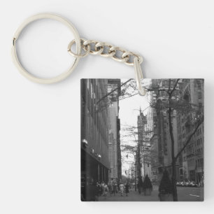 Vintage USA Washington Street Key Ring