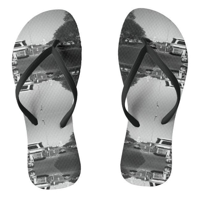 Vintage USA Washington The Capitol Thongs (Footbed)