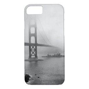 Vintage USS San Francisco Golden Gate Bridge Case-Mate iPhone Case