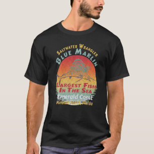 Vintage Vacation Florida Beautiful Marlin Fishing T-Shirt
