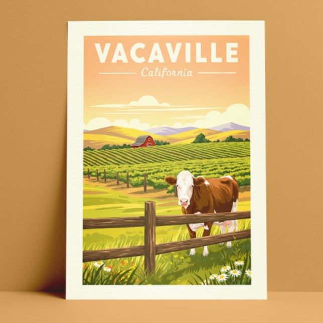 Vintage Vacaville California Postcard (Creator Uploaded)