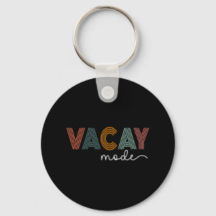 Vintage Vacay Mode For Camping Family Vacations In Key Ring