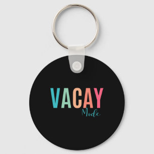 Vintage Vacay Mode For Camping Family Vacations In Key Ring