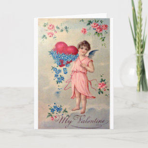 Vintage Valentine Card Reproduction Old fashioned