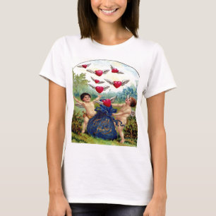 Vintage Valentine Cherubs T-Shirt