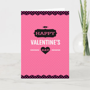 Vintage Valentine Holiday Card