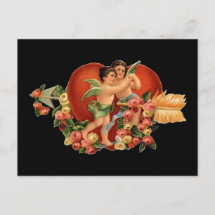 Vintage Valentine Holiday Postcard