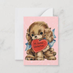 Vintage Valentine Kid Cards