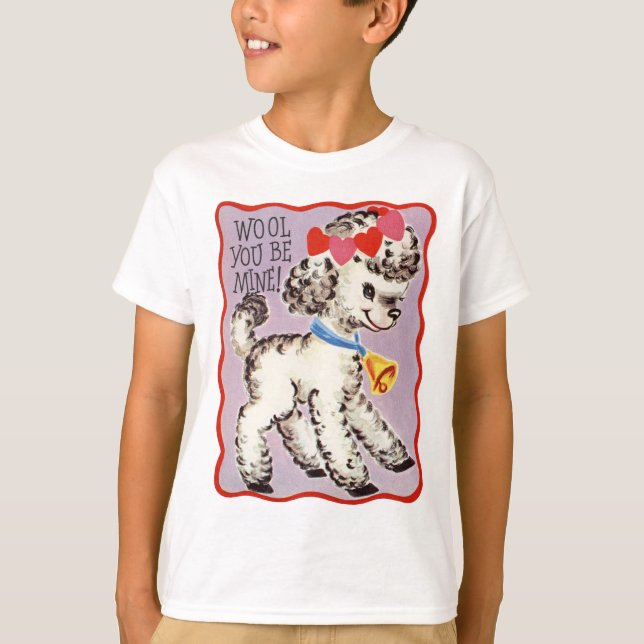 Vintage Valentine Lamb T-Shirt (Front)