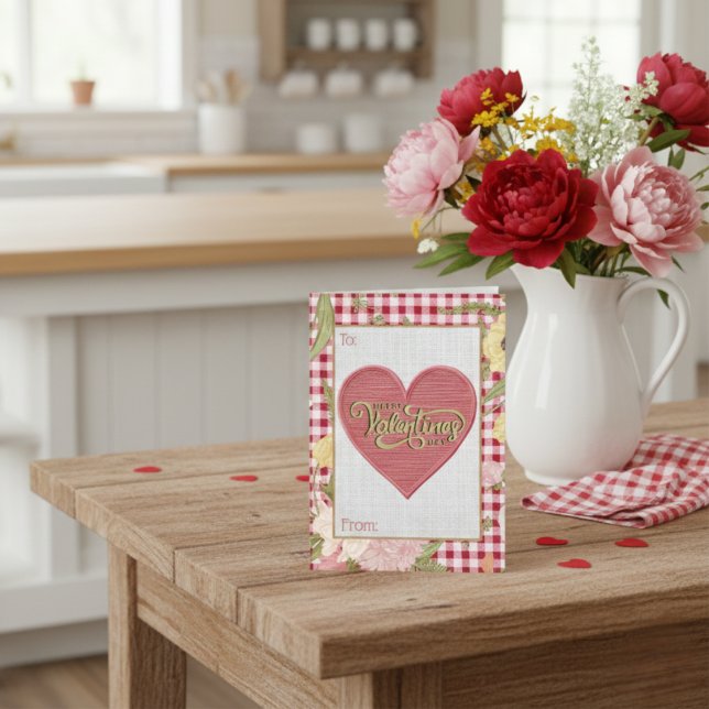 Vintage Valentine: Love in Every Thread Holiday Card (Creator Uploaded)