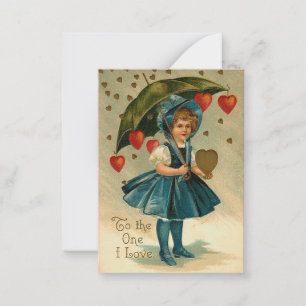 Vintage Valentine Pocket Love Notes