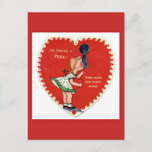 Vintage Valentine Postcard