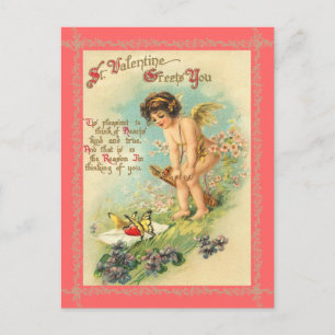 Vintage Valentine Postcard