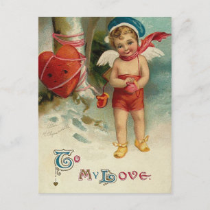 Vintage Valentine Postcard