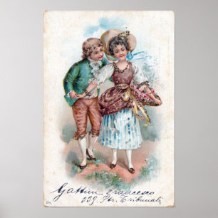 Vintage Valentine Poster