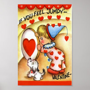 Vintage Valentine Poster