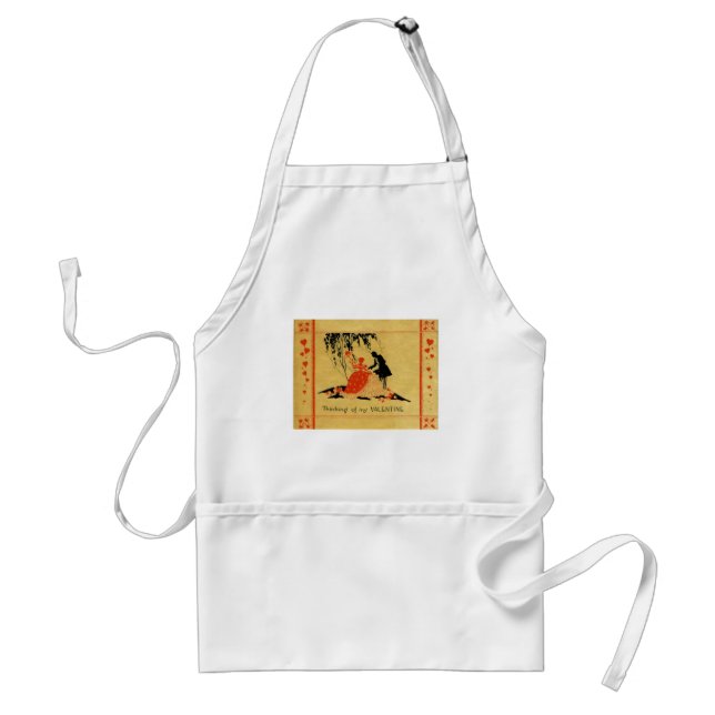 Vintage Valentine Standard Apron (Front)