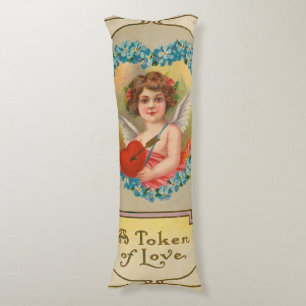 Vintage Valentine, Stecher Litho Company, ca. 1910 Body Cushion