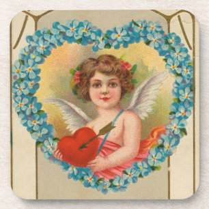 Vintage Valentine, Stecher Litho Company, ca. 1910 Coaster